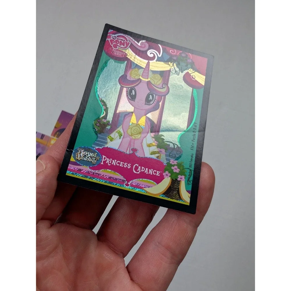 My Little Pony Royal Wedding‎ Card Puzzle Lot Foil 7/9 MP HP